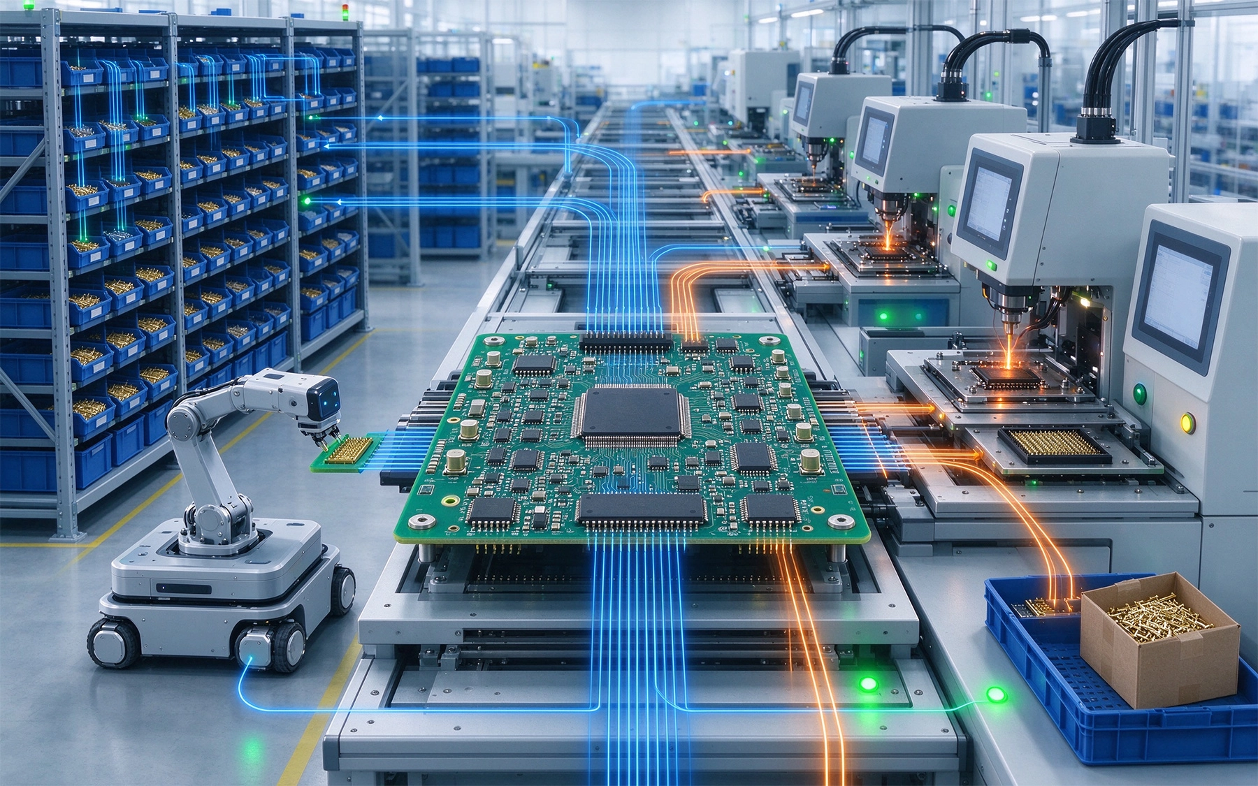 How Digital Inventory Enables Fast Quick-turn SMT Assembly in Chinese Factories