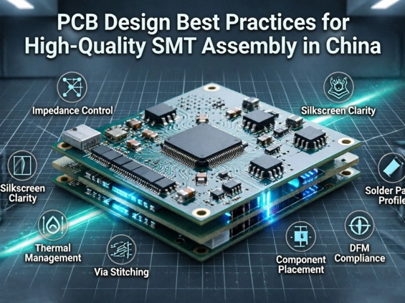 PCB Design Best Practices for High-Quality SMT Assembly in China